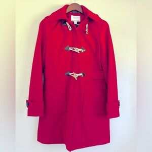 Nautica Red Women’s Pea coat size Small